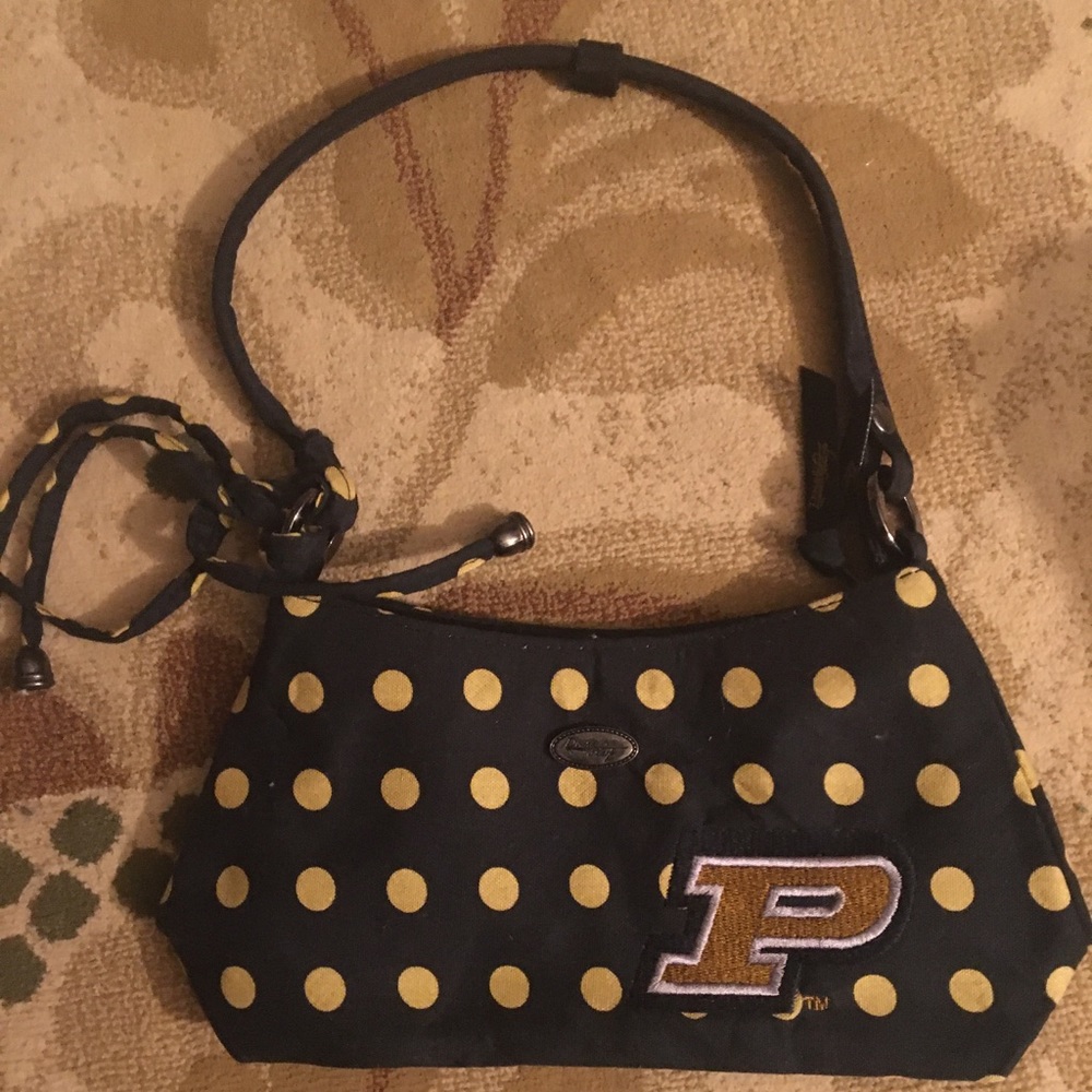 Letter P mini shoulder bag